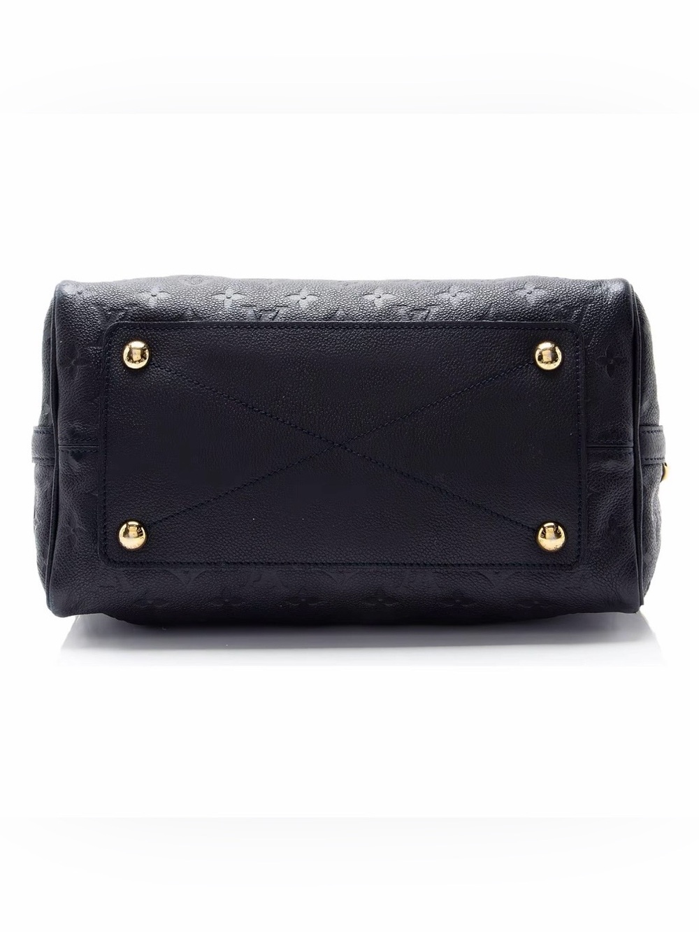 Like new Louis Vuitton Black Monogram Empreinte Speedy Bandoulière 30 w dust bag - Picture 2 of 11